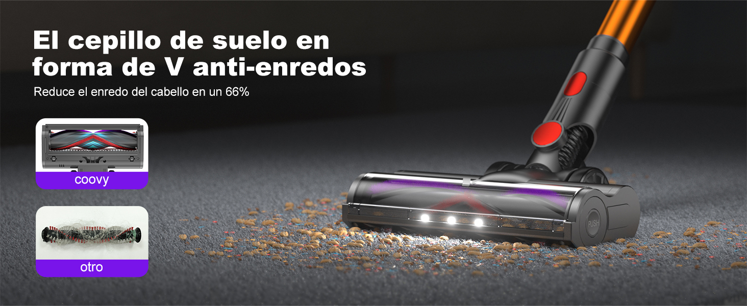 Coovy SU7 aspirador sin cable opiniones