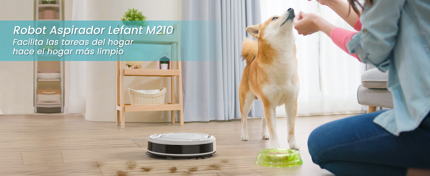 Robot aspiradora Lefant M210 opiniones