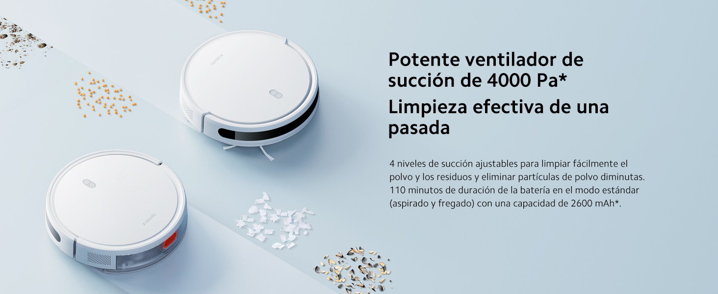 Robot aspiradora Xiaomi Robot Vacuum E12 opiniones