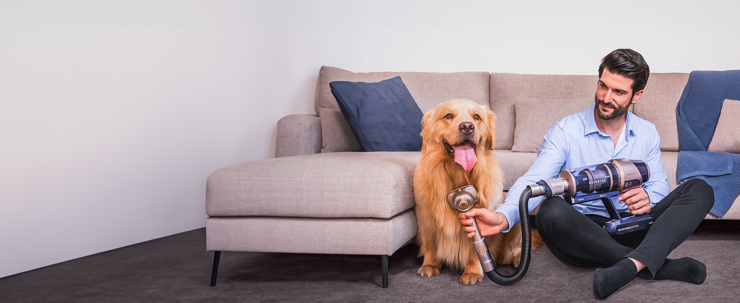 Mejor aspirador escoba para mascotas