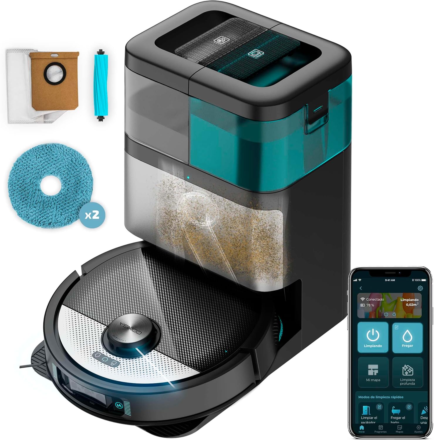 Conga 16090 AI SpinArm Home&Wash opiniones