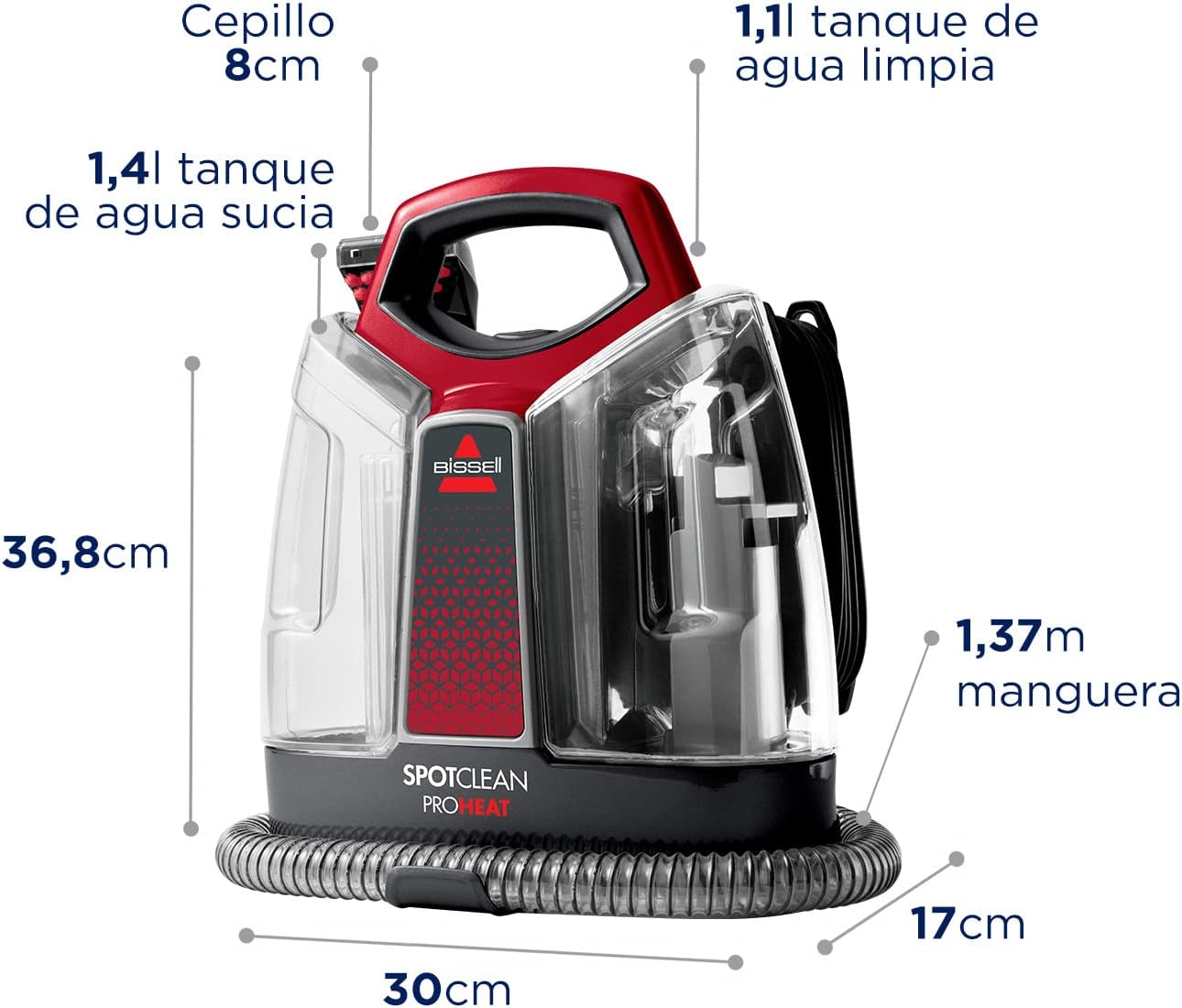 opiniones BISSELL SpotClean ProHeat opiniones