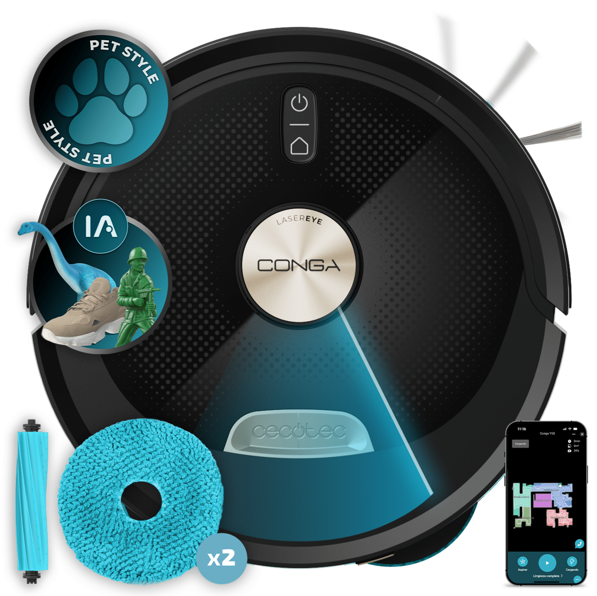 Conga M100 o Conga M50 o Conga M80 o Conga M90 comparativa