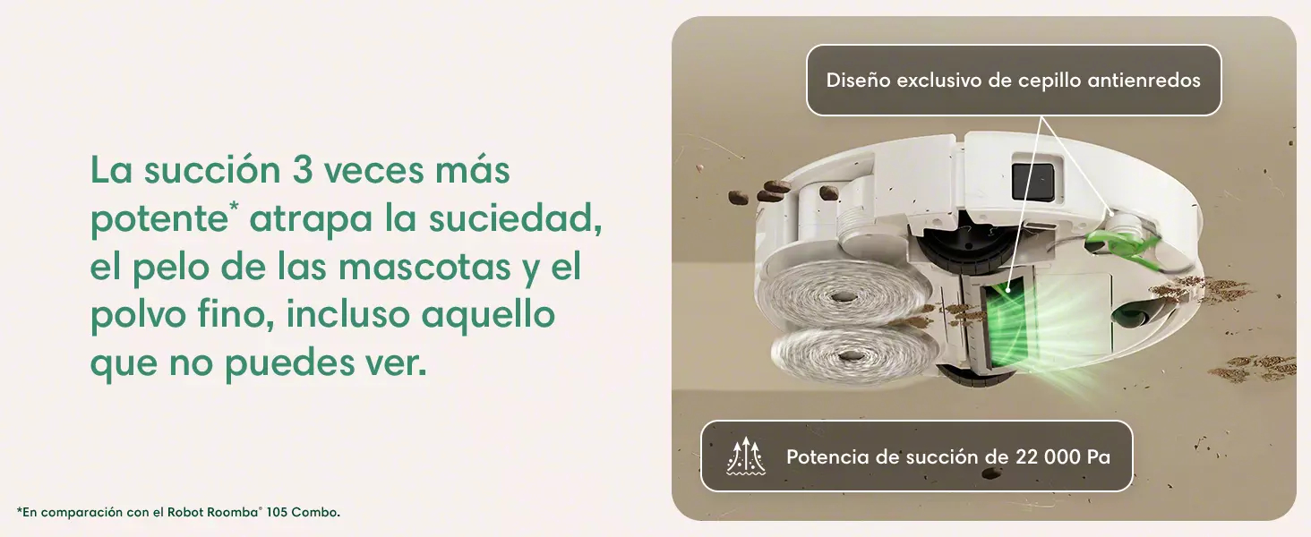 Roomba Plus 515 Combo review opiniones